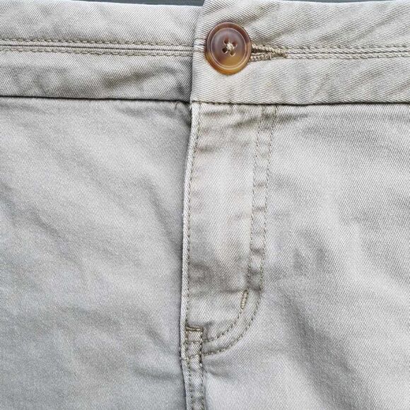 Maurices Tan Cotton Shorts size 16 - Picture 6 of 9